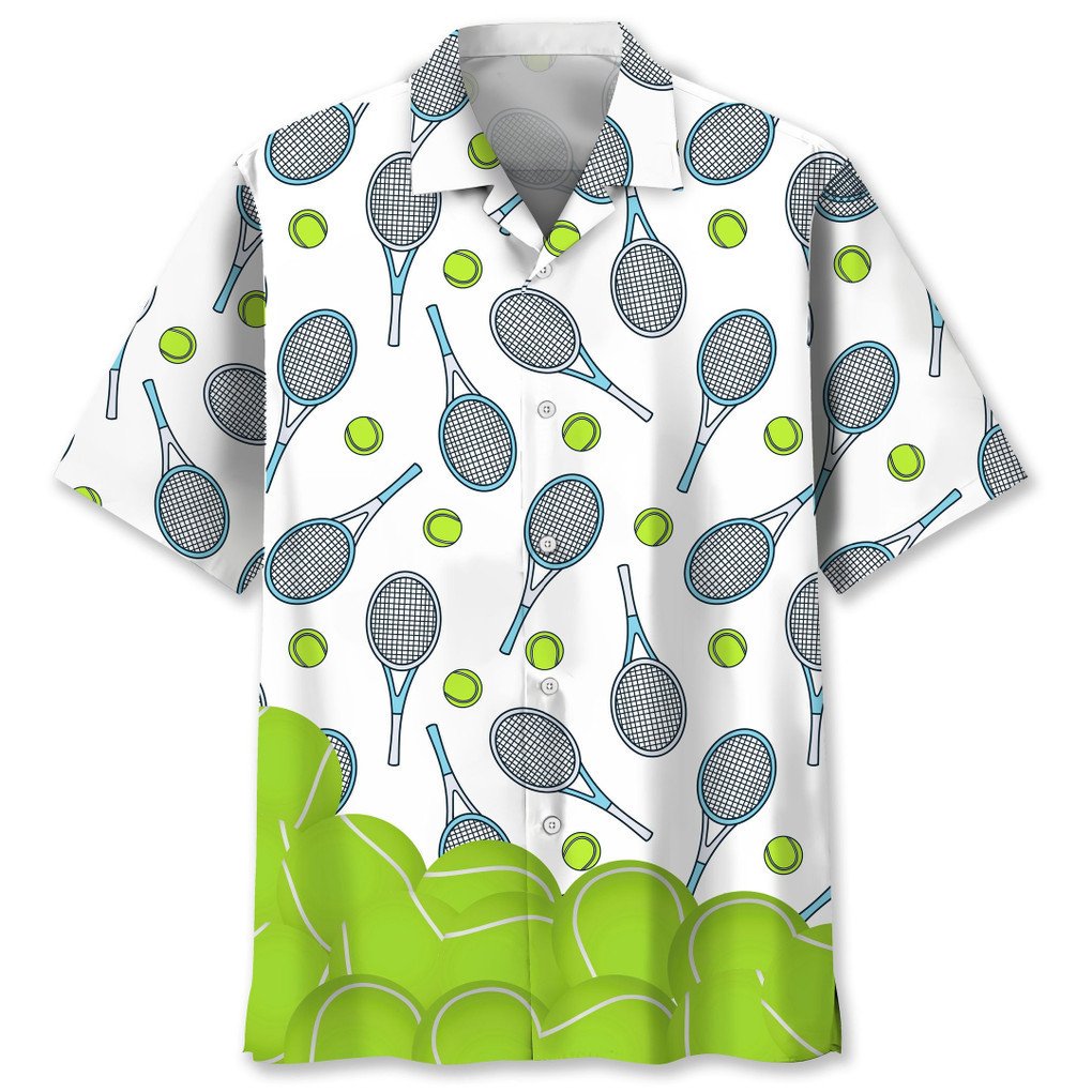 Tennis Lovers Hawaiian Shirt, Shirt For Men, Short Sleeves Shirt, Beach Shirt