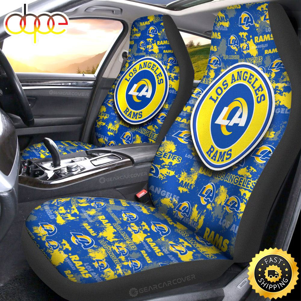 Los Angeles Rams Customized Car Seat Cover Set CSC1763