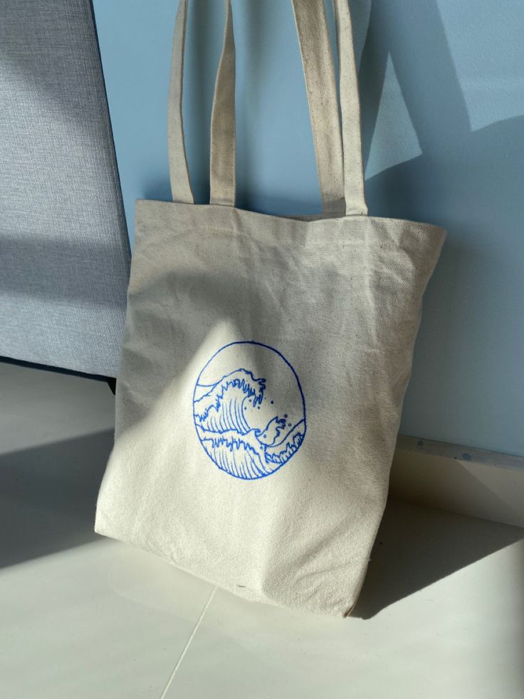 ocean wave tote bag, Best Tote Bags Ideas, Cute Tote Bags Ideas, Tote Bag Design Ideas, Girls Tote Bag, Best Canvas Tote Bags Ideas