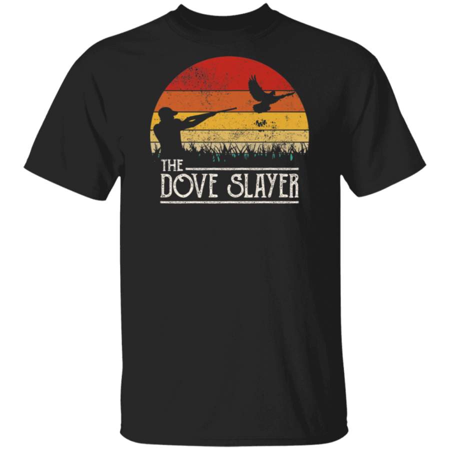 Vintage Sunset Retro Style Dove Hunting Dove Slayer Premium T Shirt G500 Gildan 5.3 oz. T-Shirt