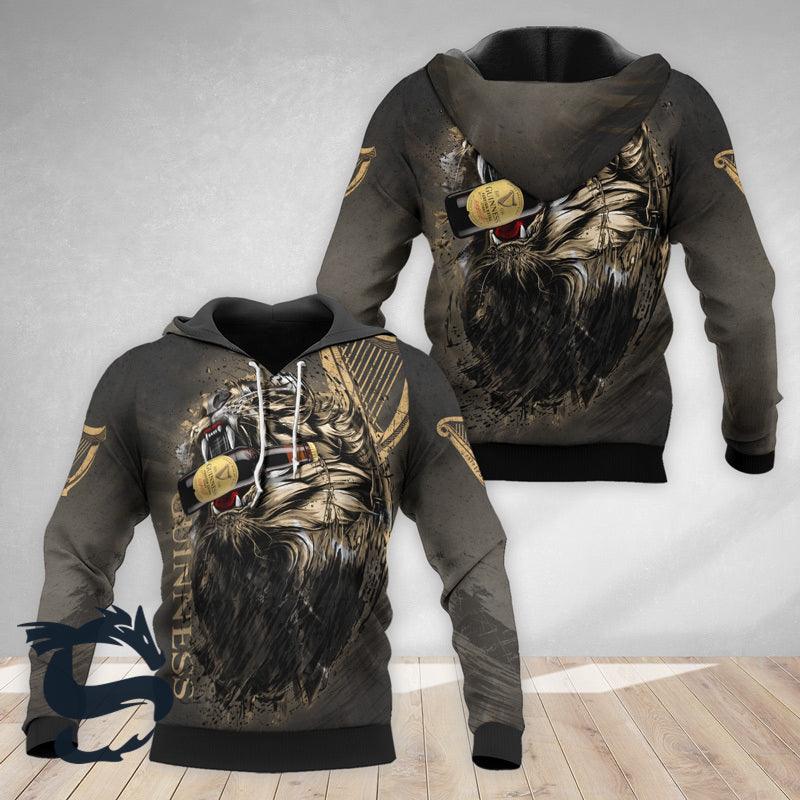 The Roaring Lion Guinness Hoodie & Zip Hoodie