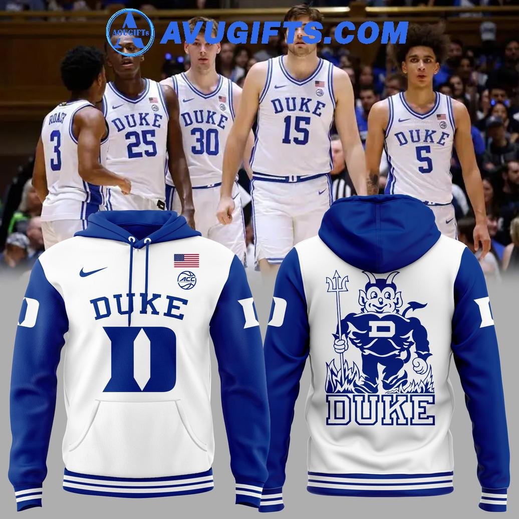 Duke Men Basketball 2024 Limited Edition Hoodie – Zip Hoodie 3D Aop Shirt