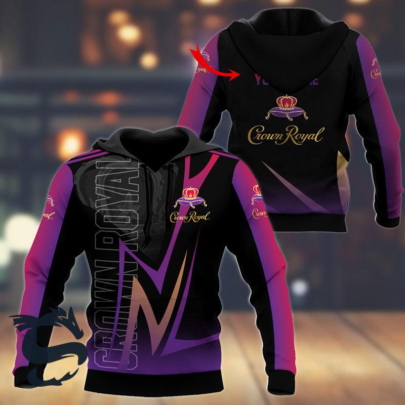 Personalized Crown Royal Esport Style Hoodie & Zip Hoodie