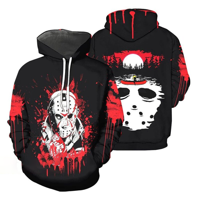 Jason Voorhees Nightmare Hoodie & Zip Hoodie