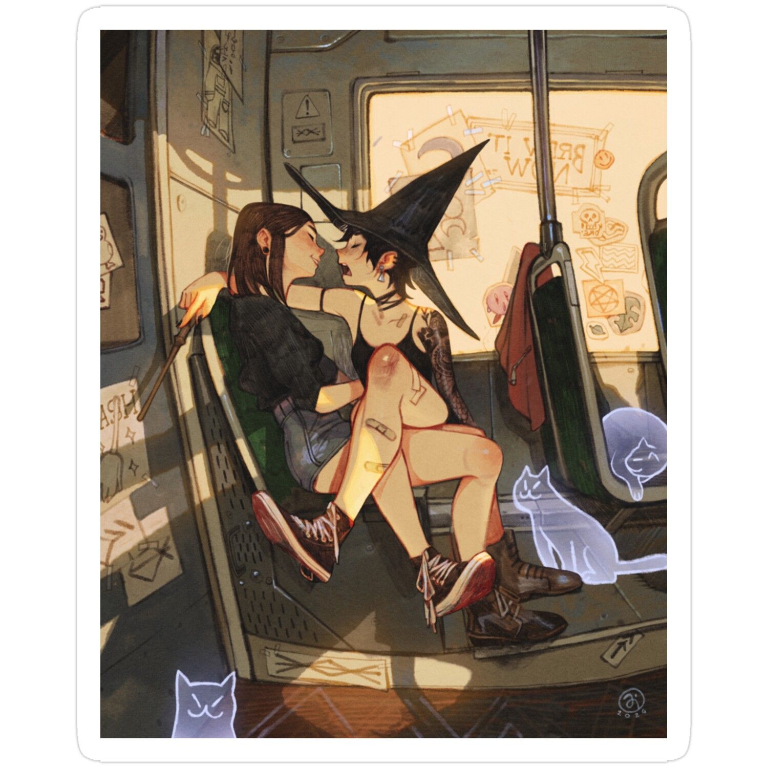Back Of The Train Sticker fashionstation 0608 2354