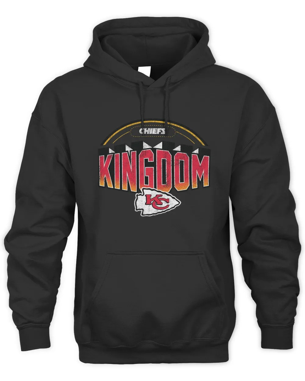 Kansas City Chiefs Logo Regional Franklin 2023 Pullover Hoodie Black