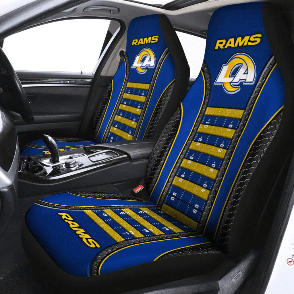 Los Angeles Rams Logo Pattern Car Seat Cover CSC3151