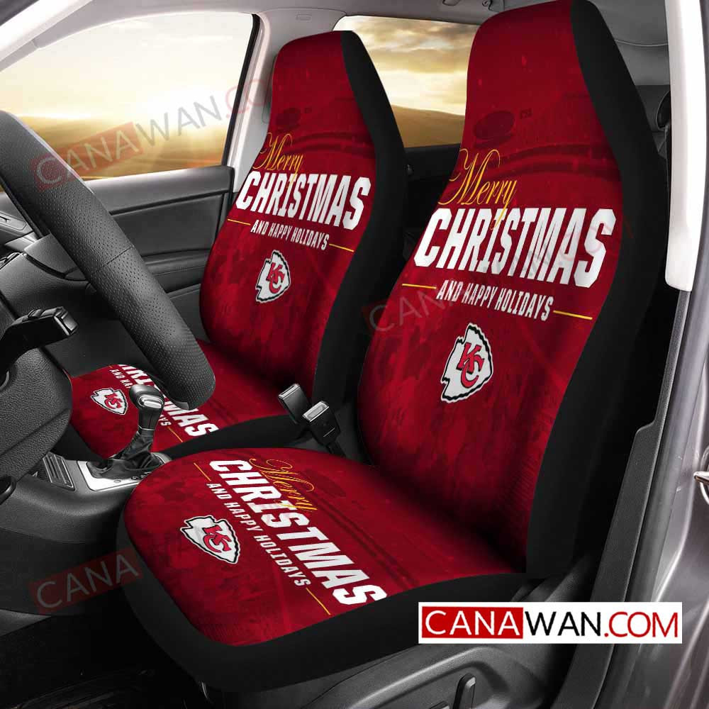 Kansas City Chiefs Car Seat Cover Set CSC3734