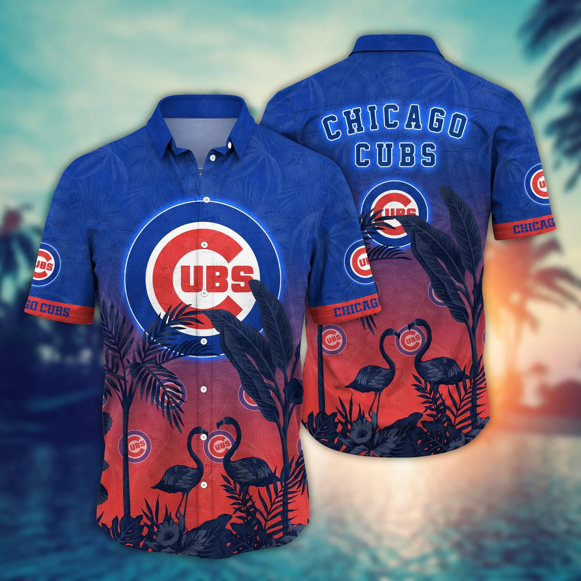 Chicago Cubs Mlb Hawaiian Shirt Junetime Aloha Shirt