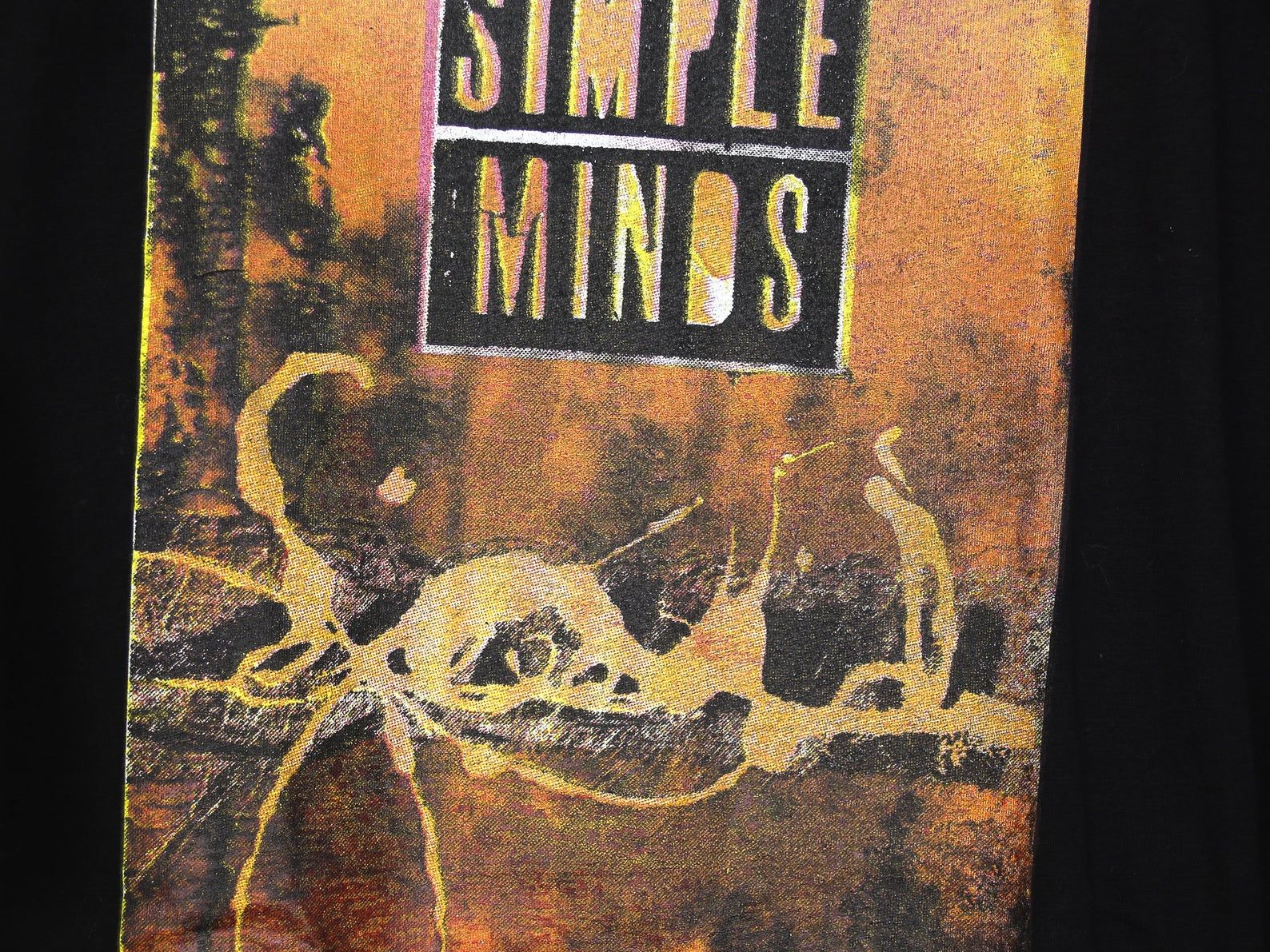 Rare Vintage 1995 Simple Minds World Tour T-Shirt