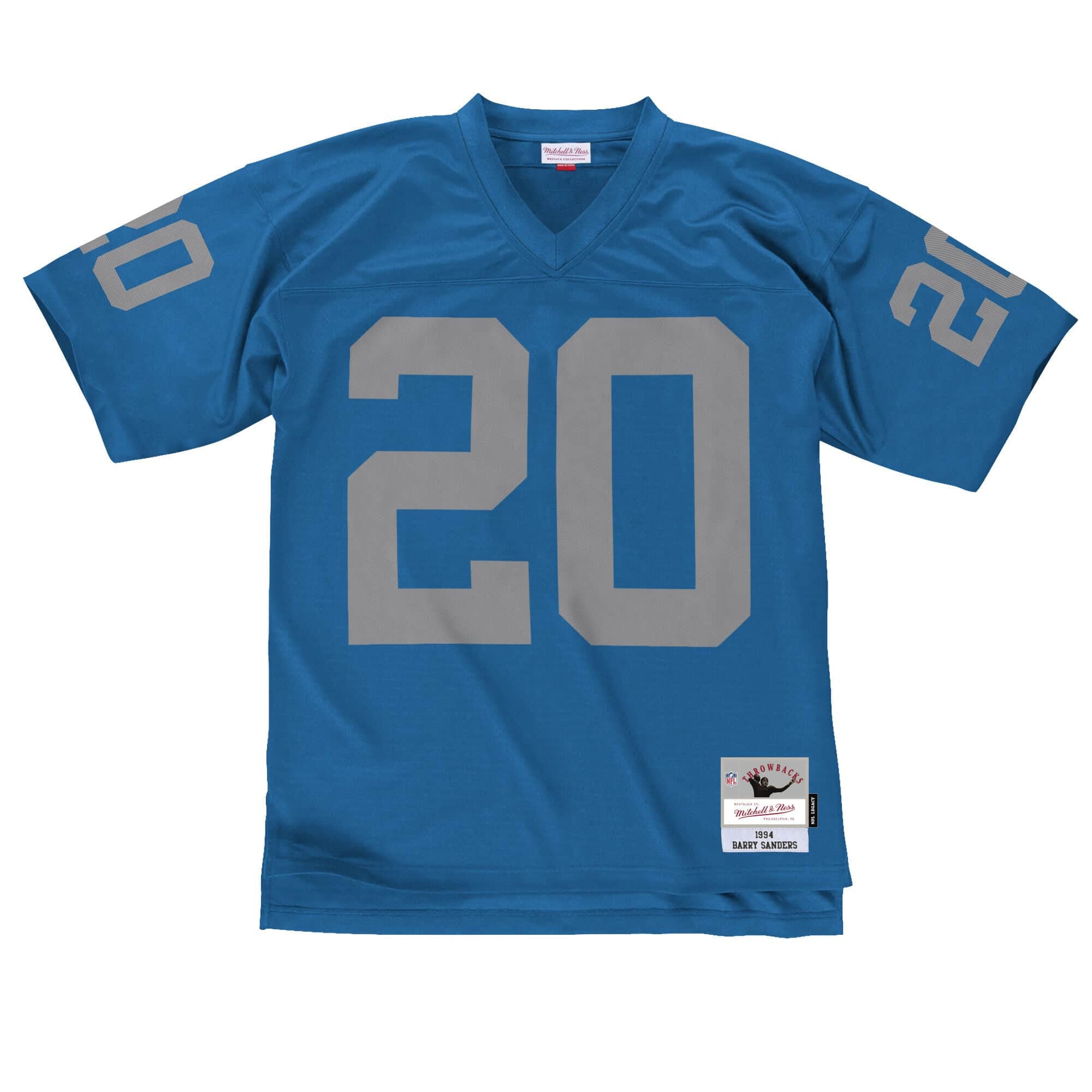 Mitchell & Ness Legacy Jersey Detroit Lions 1994 Barry Sanders ...