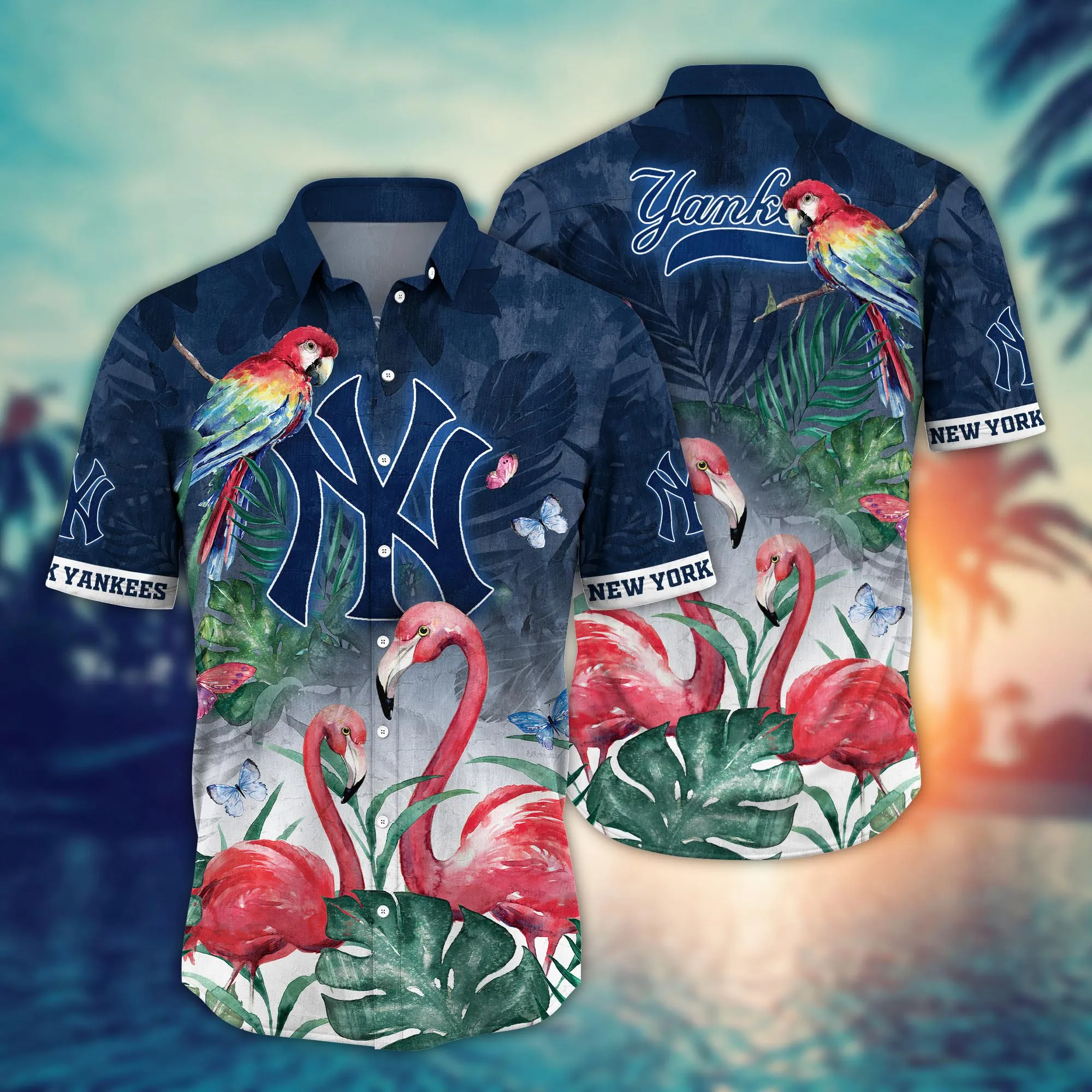 New York Yankees Mlb Hawaiian Shirt Picnics Aloha Shirt