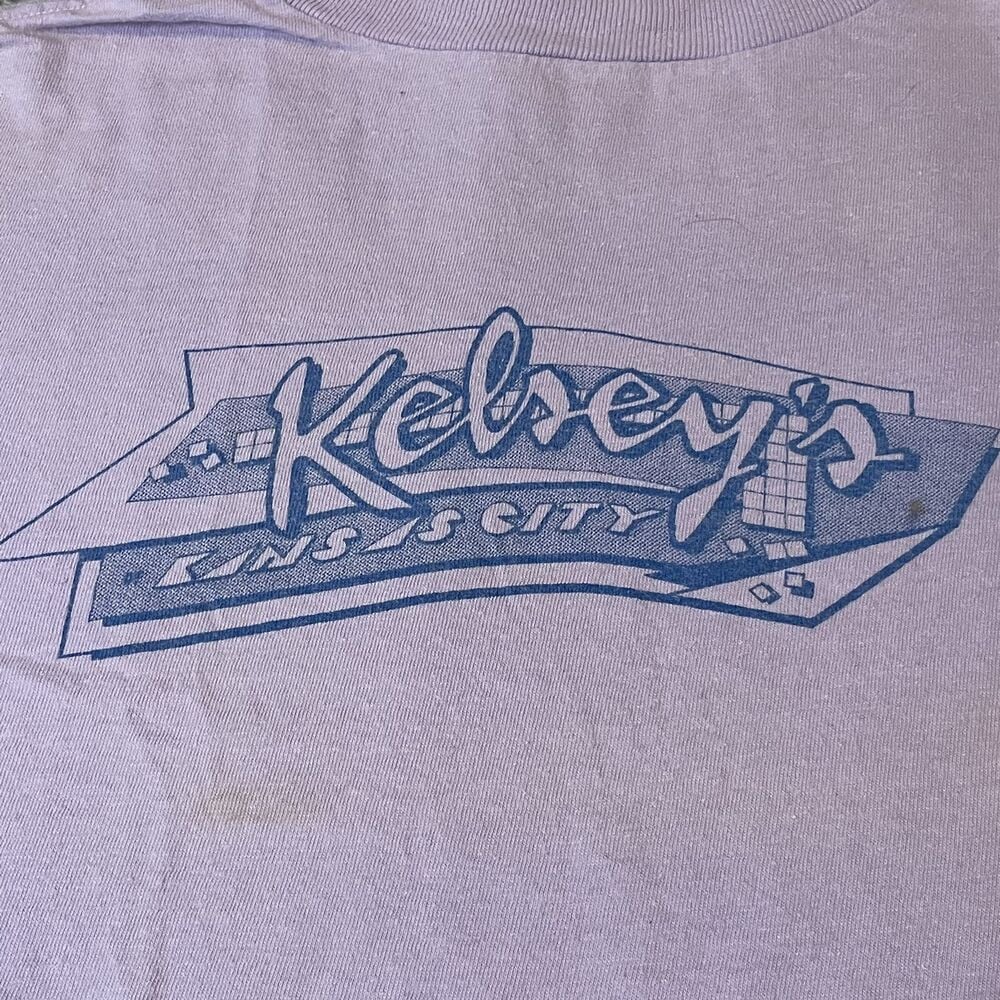 Vintage 80S Kelseys Kansas City T Shirt Venue Rock Club 70S Concert