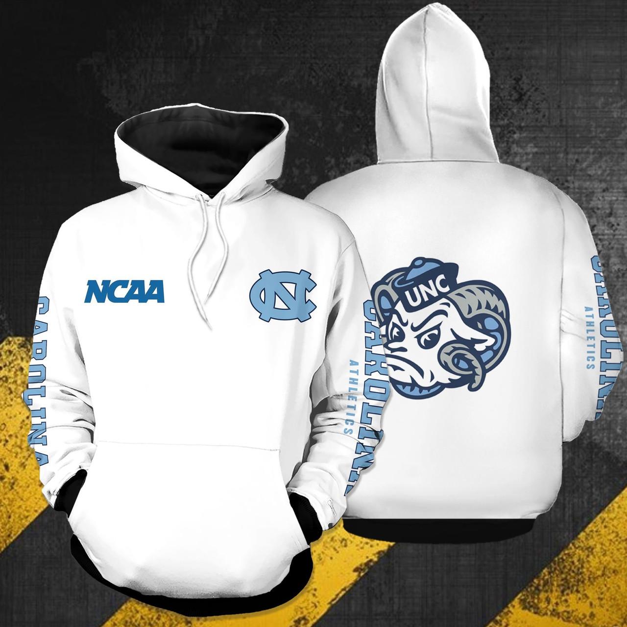 North Carolina Tar Heels Ncaa Bomber Jacket 3D T Shirt Hoodie Sweater Model 5036