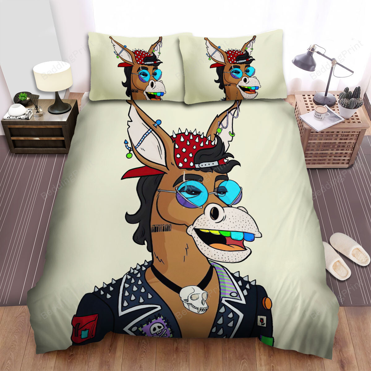 The Donkey With Colorful Teeth Bed S …