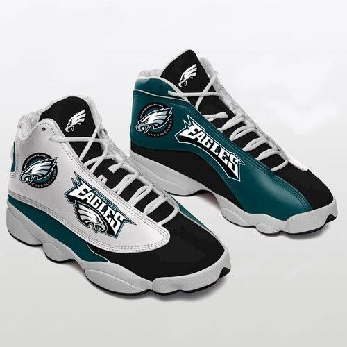 Teebeepro Fashion Philadelphia Eagles Custom Tennis Shoes Air Jd13 Sneakers Gift For Fan