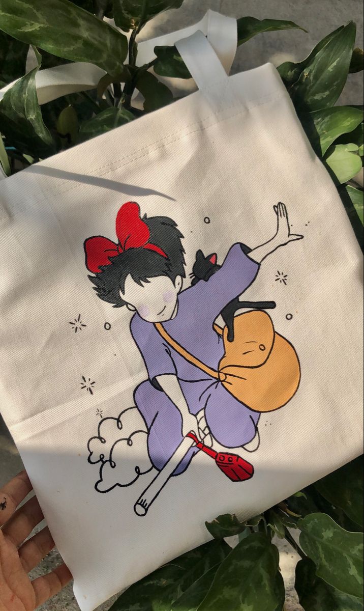 Tote bag quiquiriquíes pintada a mano, Best Tote Bags Ideas, Cute Tote Bags Ideas, Tote Bag Design Ideas, Girls Tote Bag, Best Canvas Tote Bags Ideas