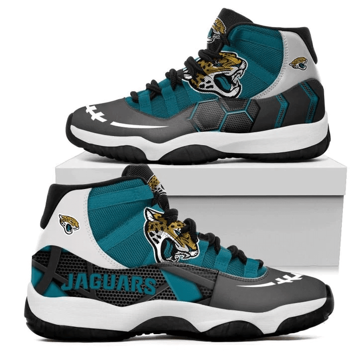 Jacksonville Jaguars Air Jordan 11 Sneakers Shoes