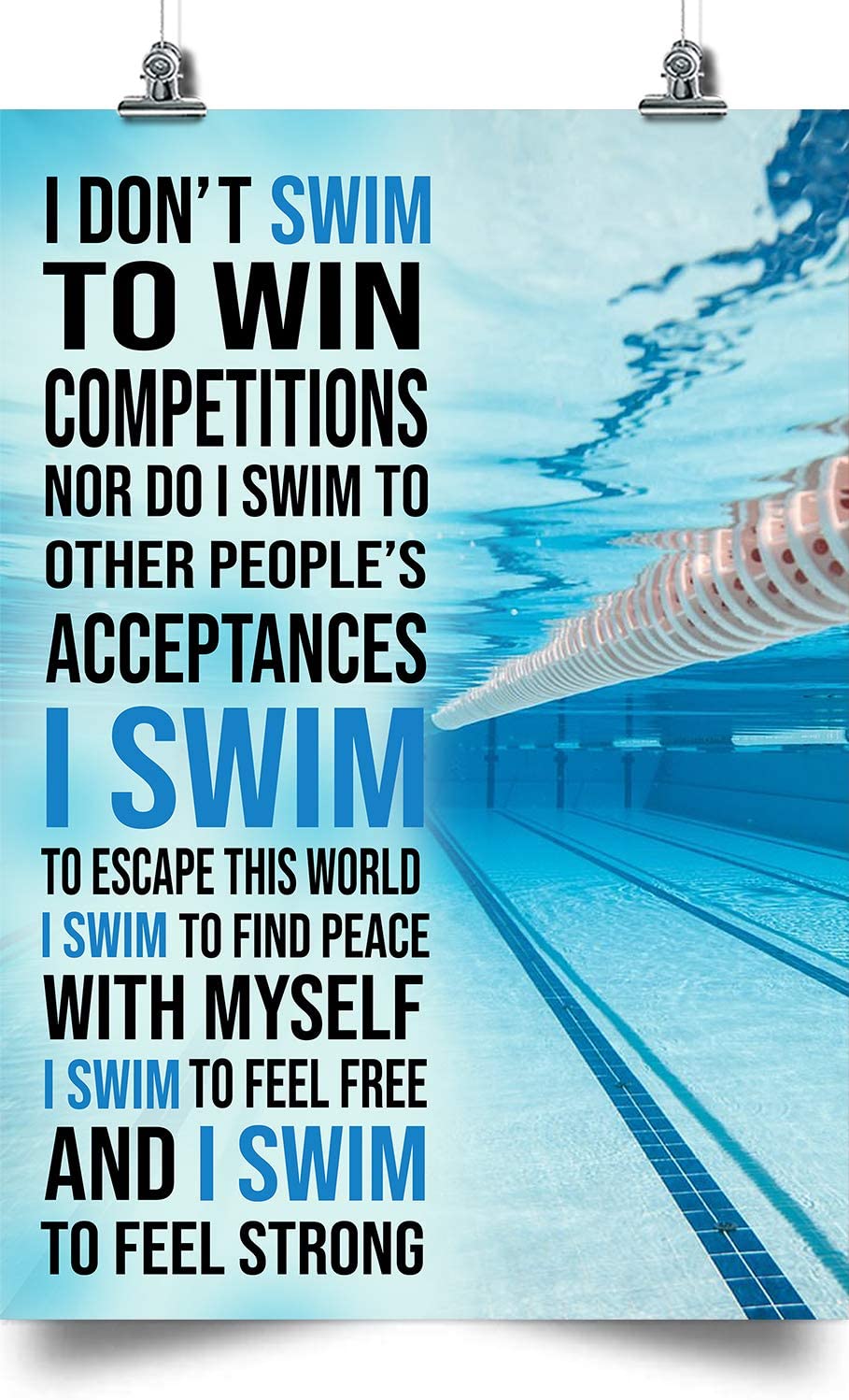 Swimming Poster – I Don’ &hellip;