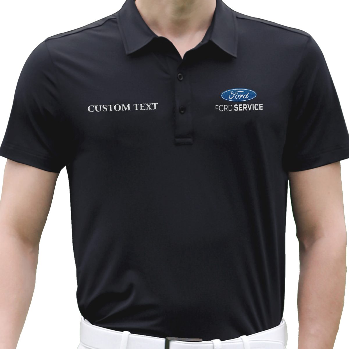 Ford Embroidered Polo, Customize Name And Logo, Embroidered Polo Shirt, Premium, High Quality