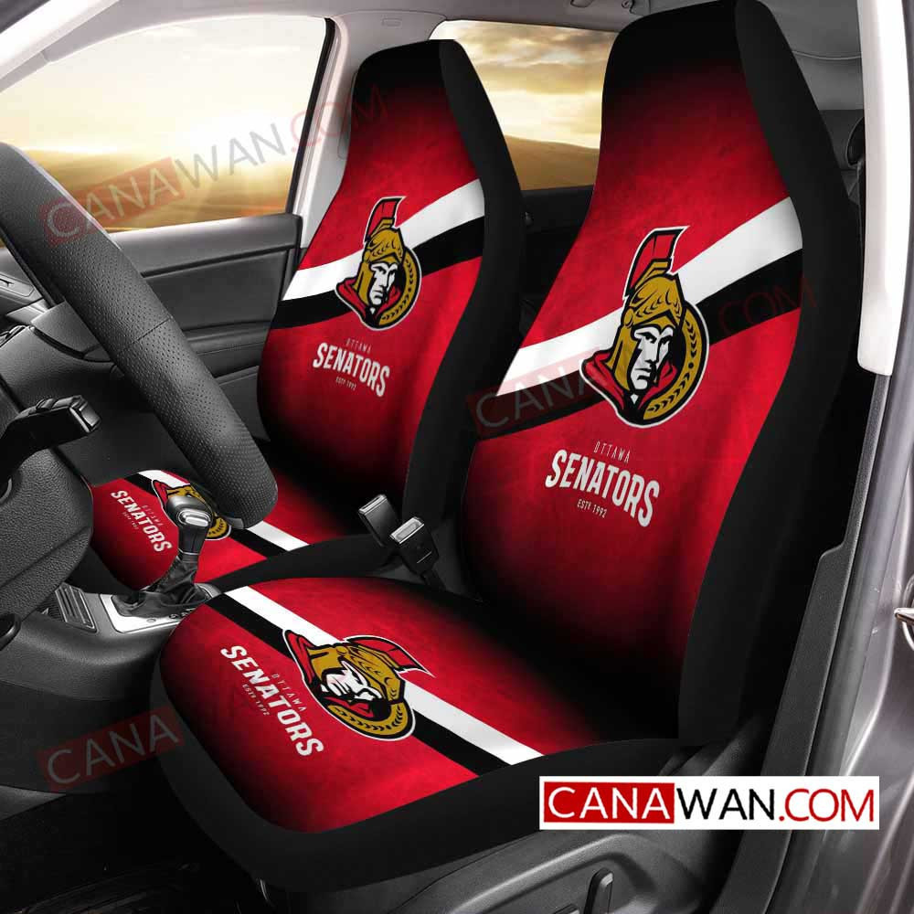 Ottawa Senators Art Car Seat Cover Set CSC7828