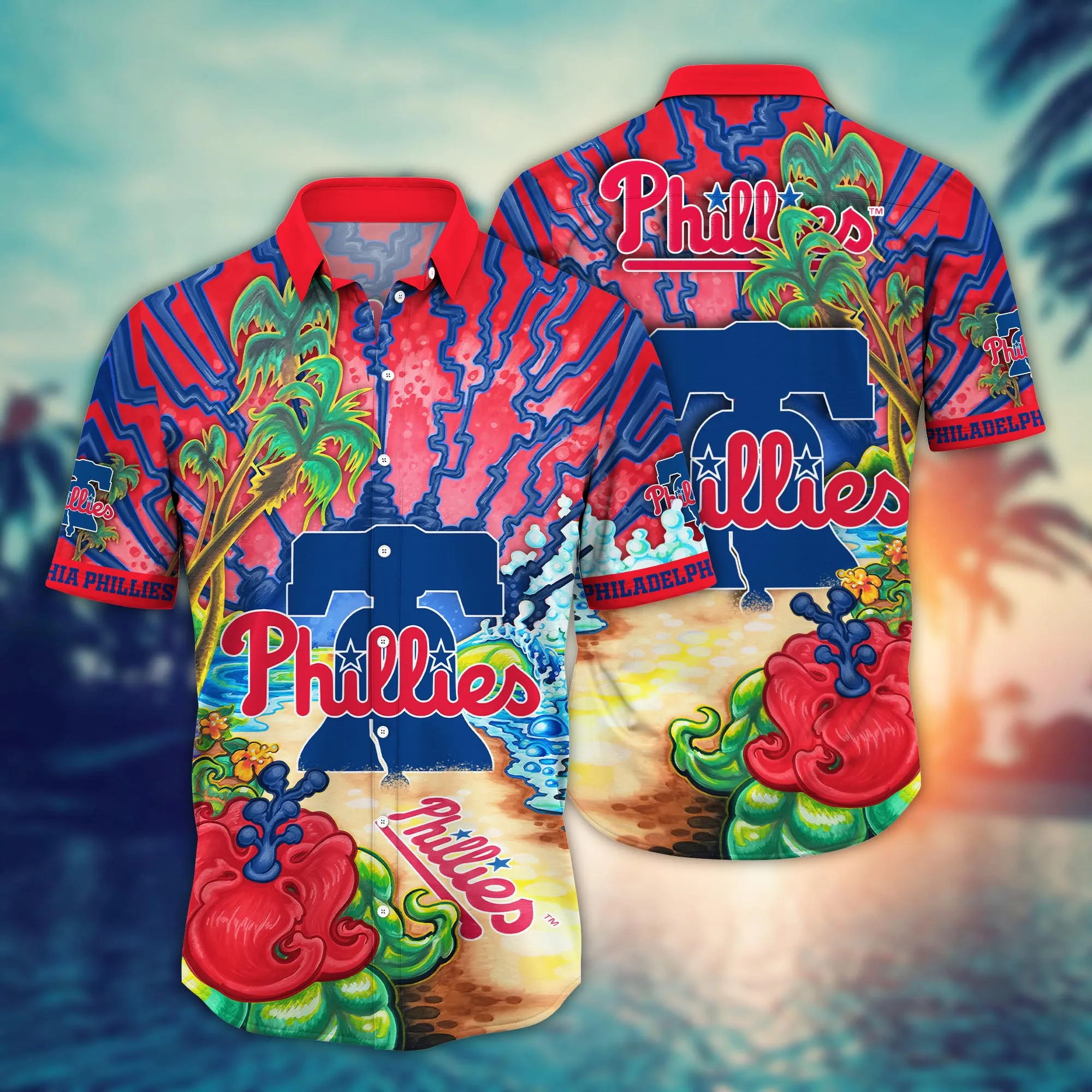 Philadelphia Phillies Mlb Hawaiian Shirt Julytime Aloha Shirt