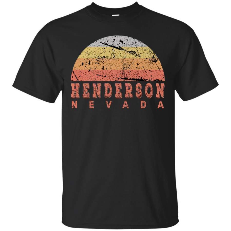 AGR Henderson Nevada Retro Vintage Sunset Shirt Jaq T-shirt