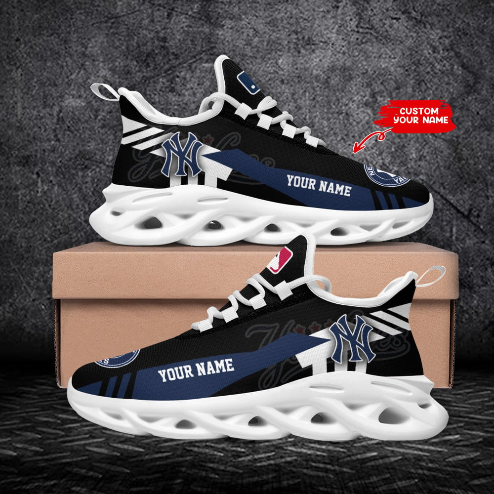 New York Yankees Personalized Clunky Sneaker Max Soul Shoes Ver 83