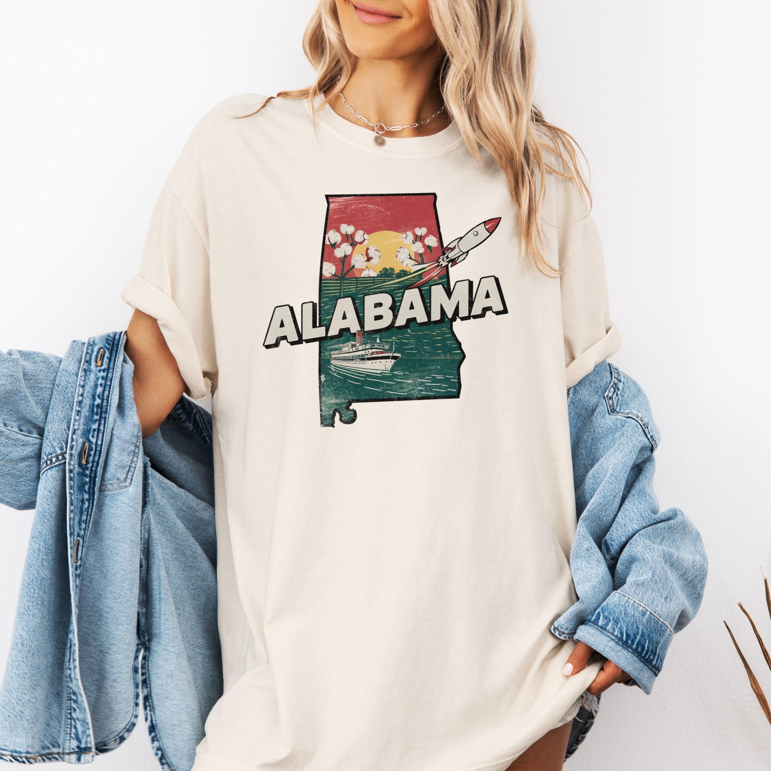 Shirt Ideas, Vintage Retro Alabama T …