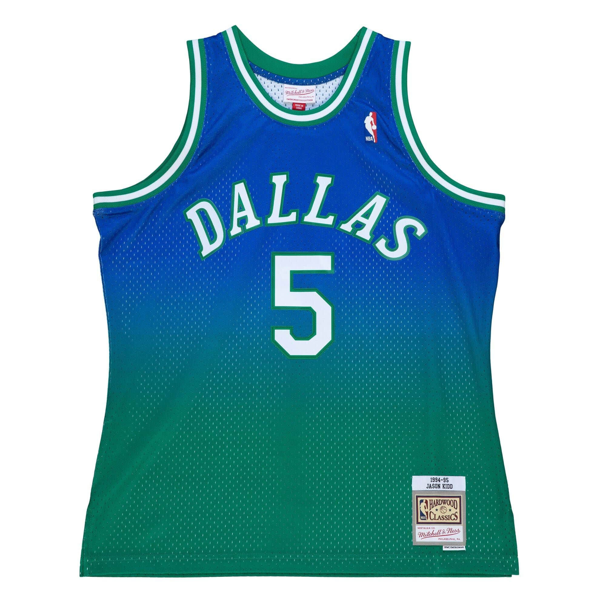 Mitchell & Ness Fadeaway Swingman Jason Kidd Dallas Mavericks 199495