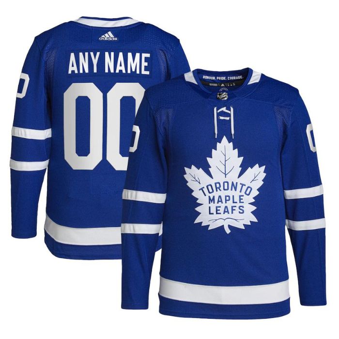 Toronto Maple Leafs Unisex Home Primegreen 2023/24 Custom Jersey – Royal