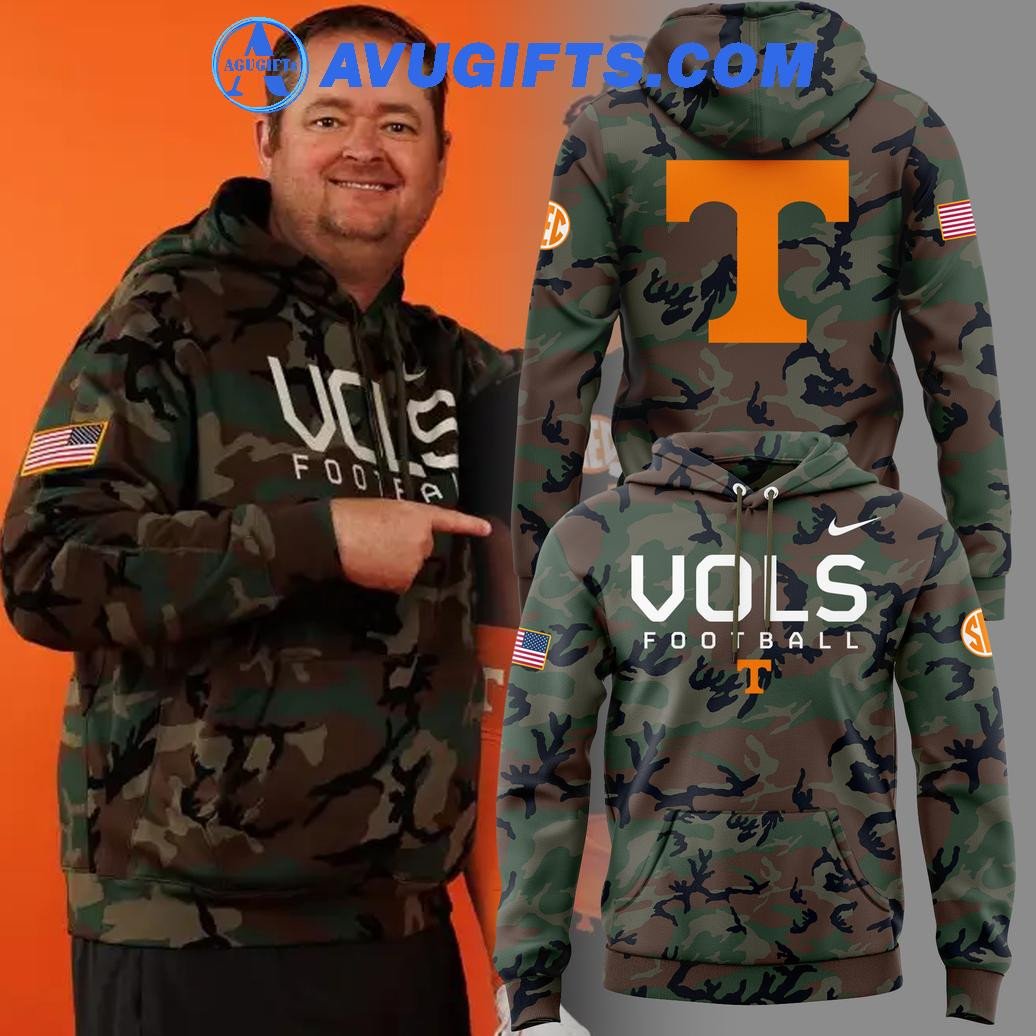 Tennessee Football X Coach Josh Heupel Military 2024 Edition Hoodie – Zip Hoodie 3D Aop Shirt