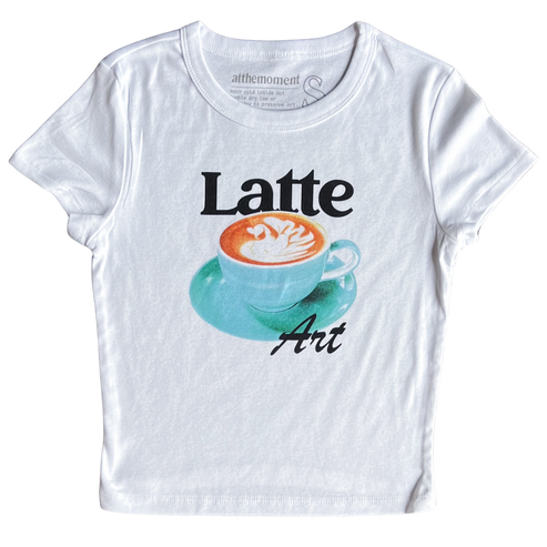 Latte Art Women   s Baby Rib Ladies  &hellip;