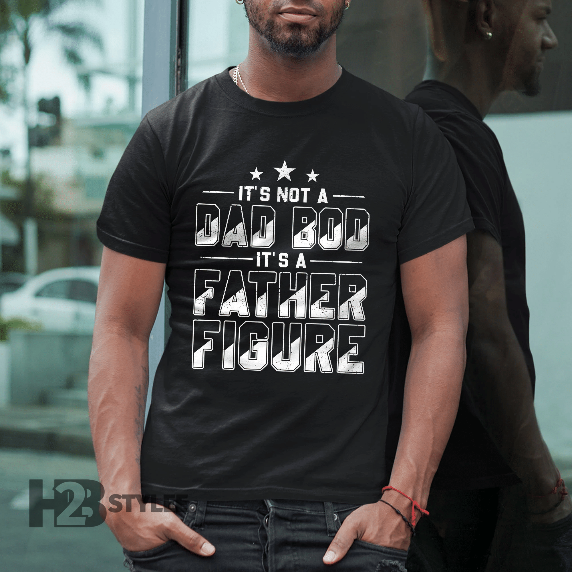 It'S Not A Dad Bod It'S A Father Figure Dad Joke Father'S Day Graphic Unisex T Shirt, Sweatshirt, Hoodie Size S - 5Xl