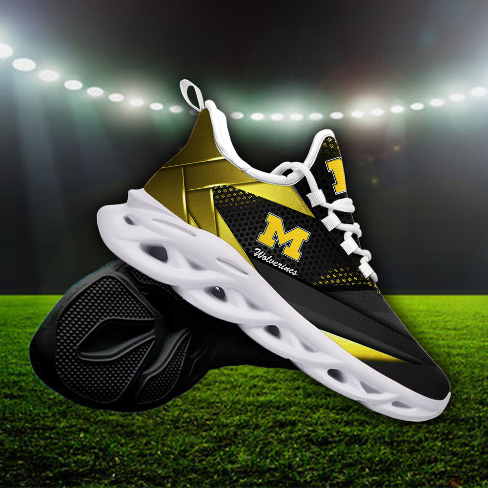 Michigan Wolverines Max Soul Shoes Sneakers For Men And Women 279