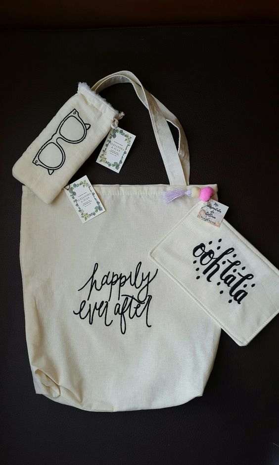 Happy Ever After Tote Bag, Canvas Tote Bags, Tote Bag Design, Tote Bag Idea