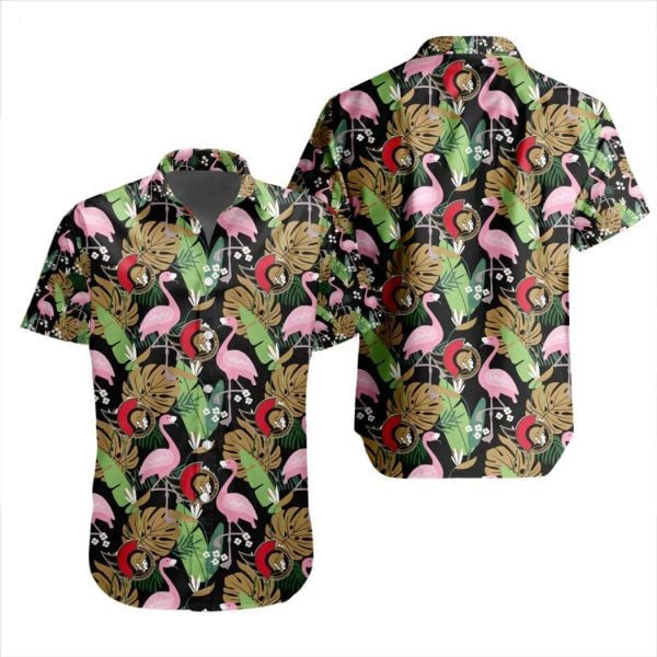 Nhl Ottawa Senators Special Aloha Style Design 3D Hawaiian Shirt