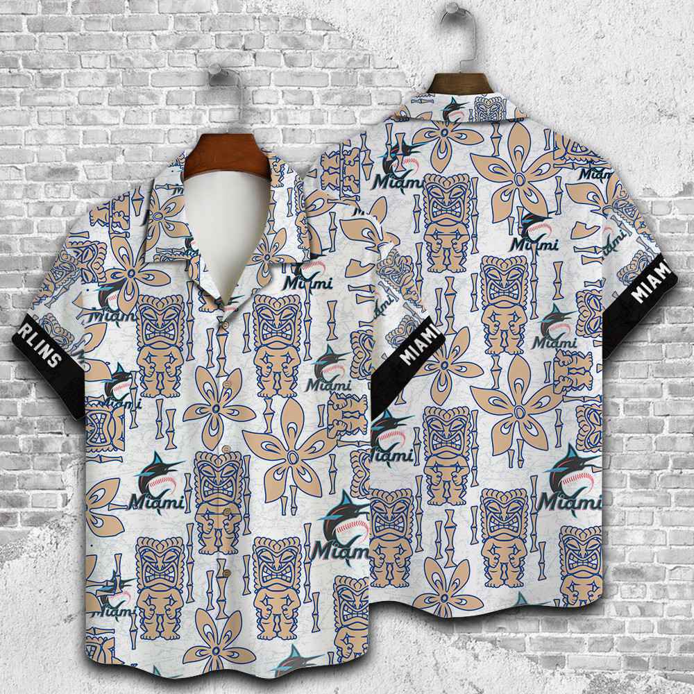Miami Marlins Major League Baseball 2023 Aop Hawaiian Shirt