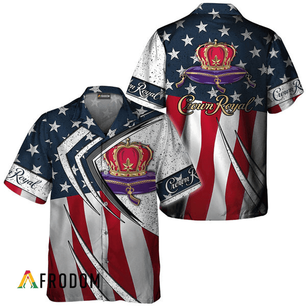 Crown Royal Fourth Of July Esports Hawaiian Shirt