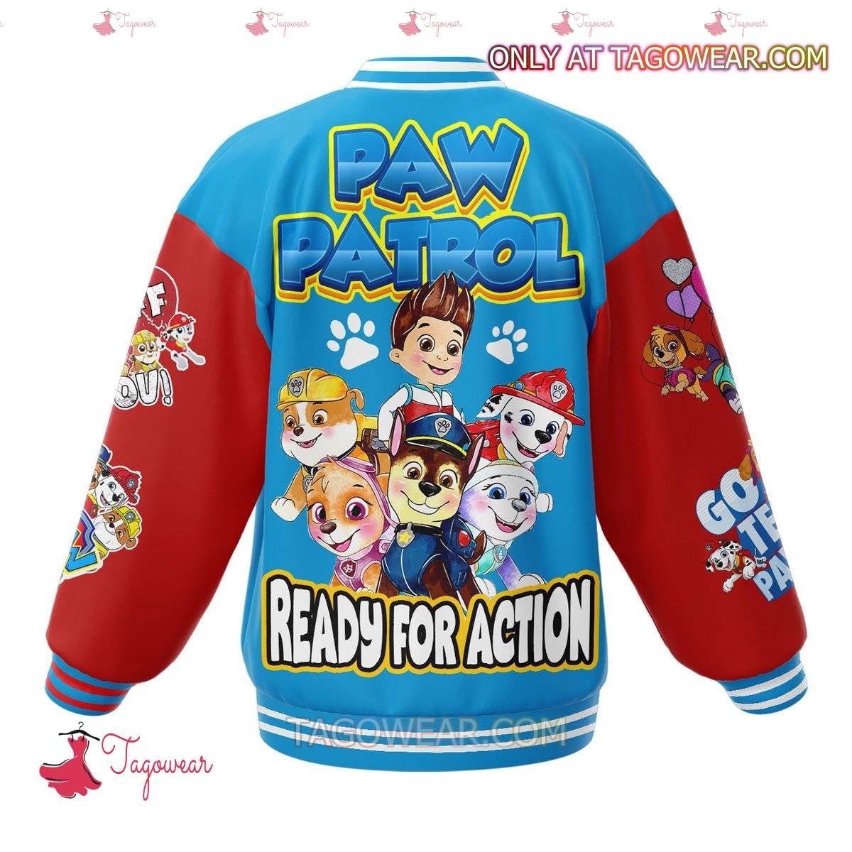 Paw Patrol Ready For Action Baseball Jacket