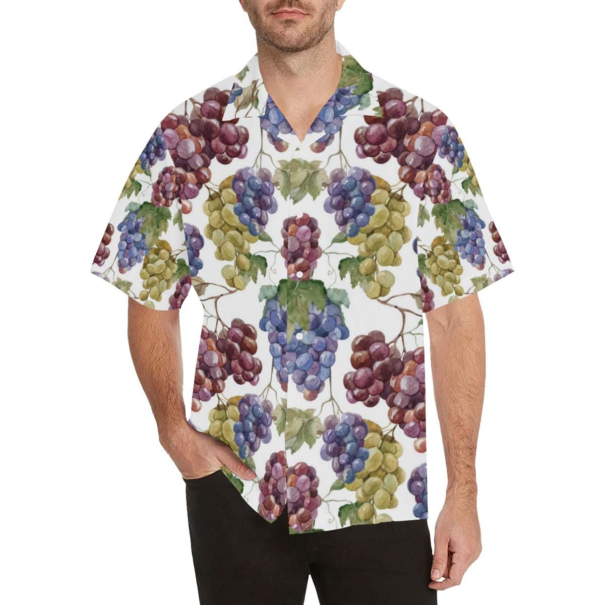 Grape Pattern Men’s All Over P &hellip;