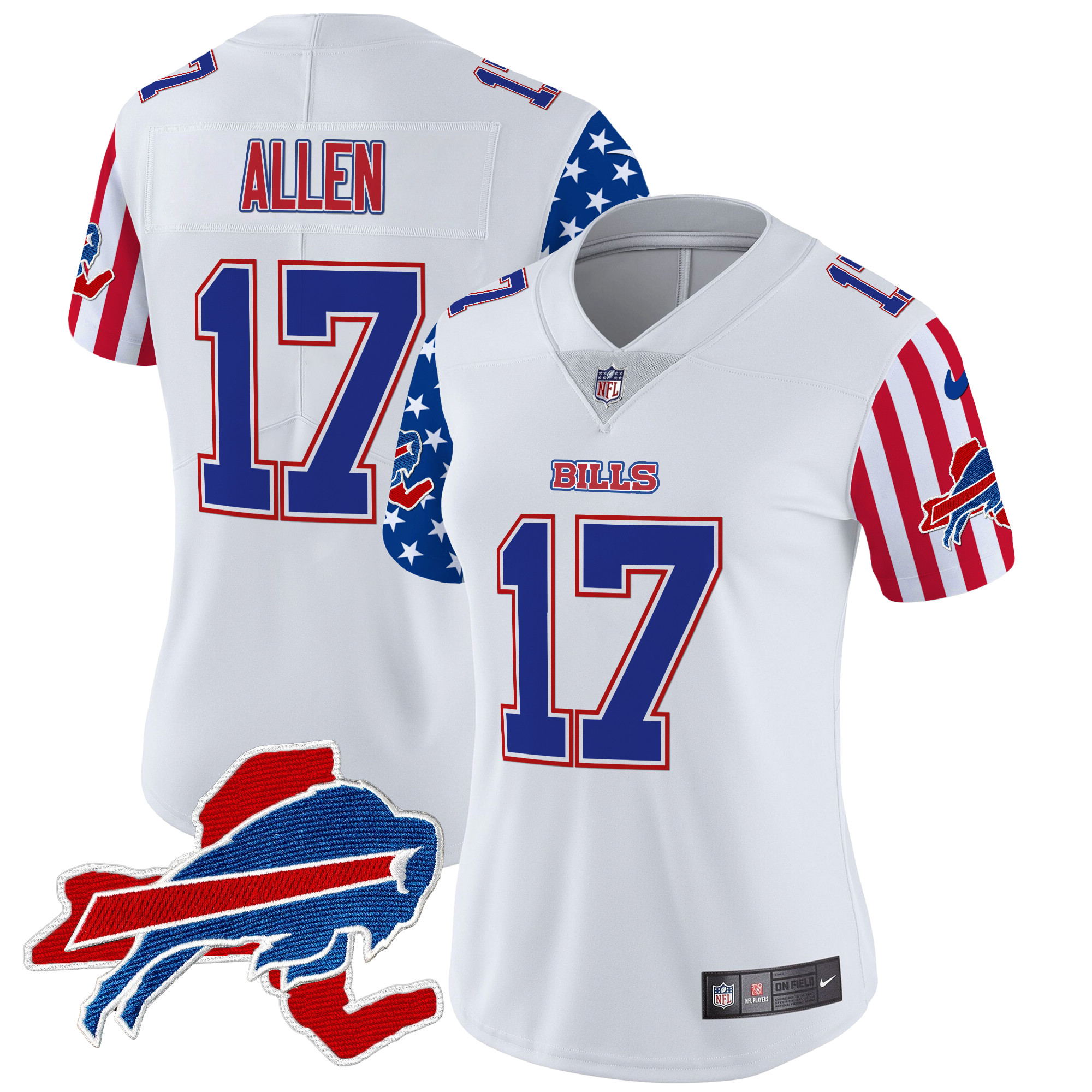 Women’S Bills American Style Vapor Limited Jersey – All Stitched