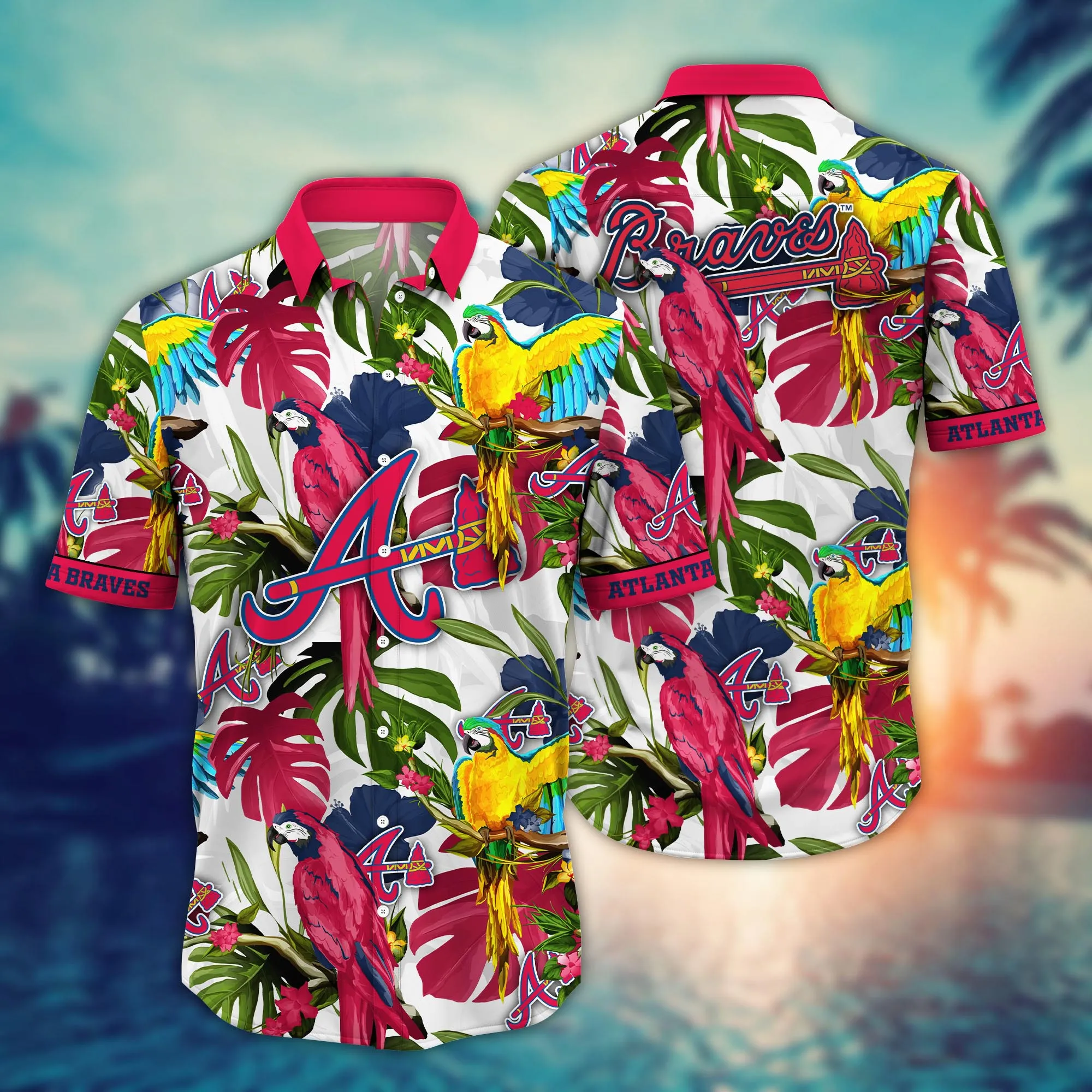 Atlanta Braves Mlb Hawaiian Shirt Popsiclestime Aloha Shirt