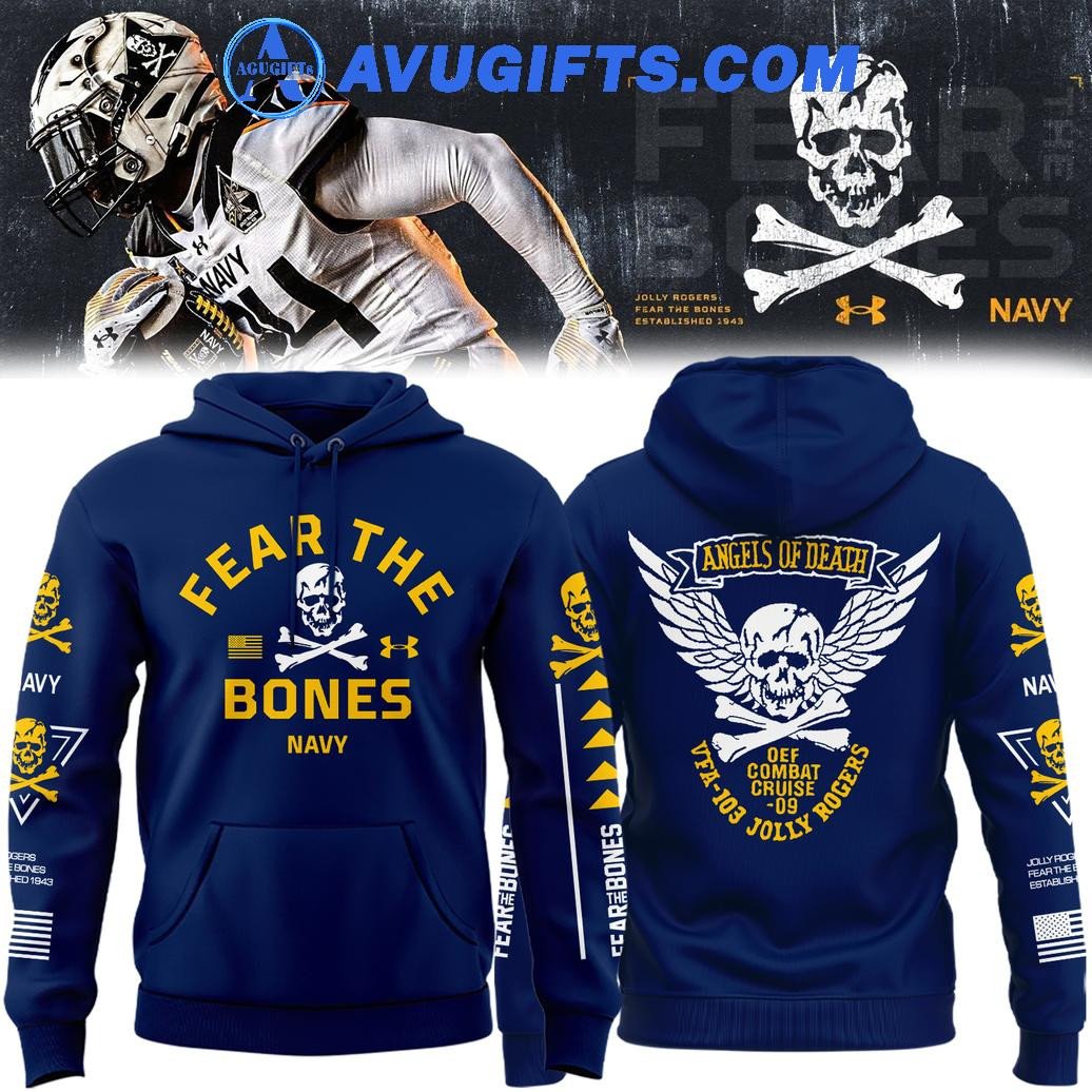 Navy Midshipmen Angel Of Death Jolly Rogers Cic Champions 2024 Limited Hoodie – Zip Hoodie 3D Aop Shirt
