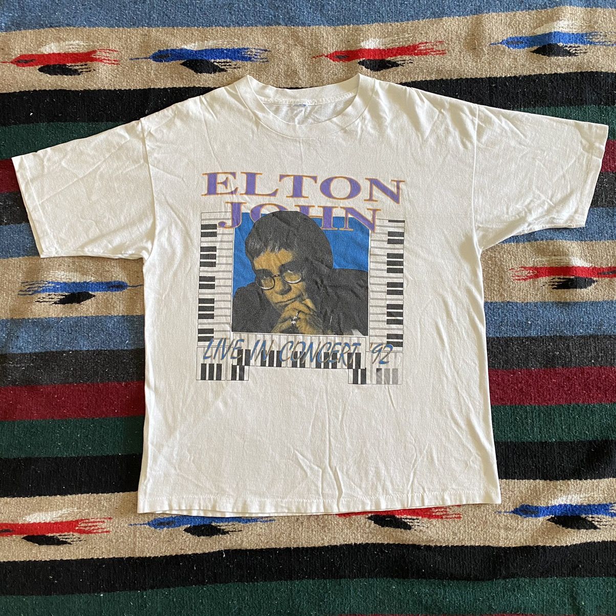 Shirt Ideas, VINTAGE 90S ELTON JOHN  …