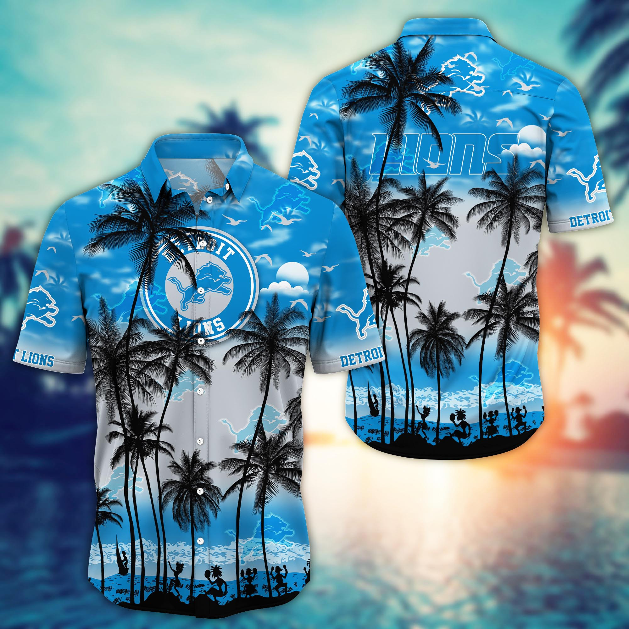 Detroit Lions - Trending Aloha Shirt Summer H50886 - Product by Prowallart Shop