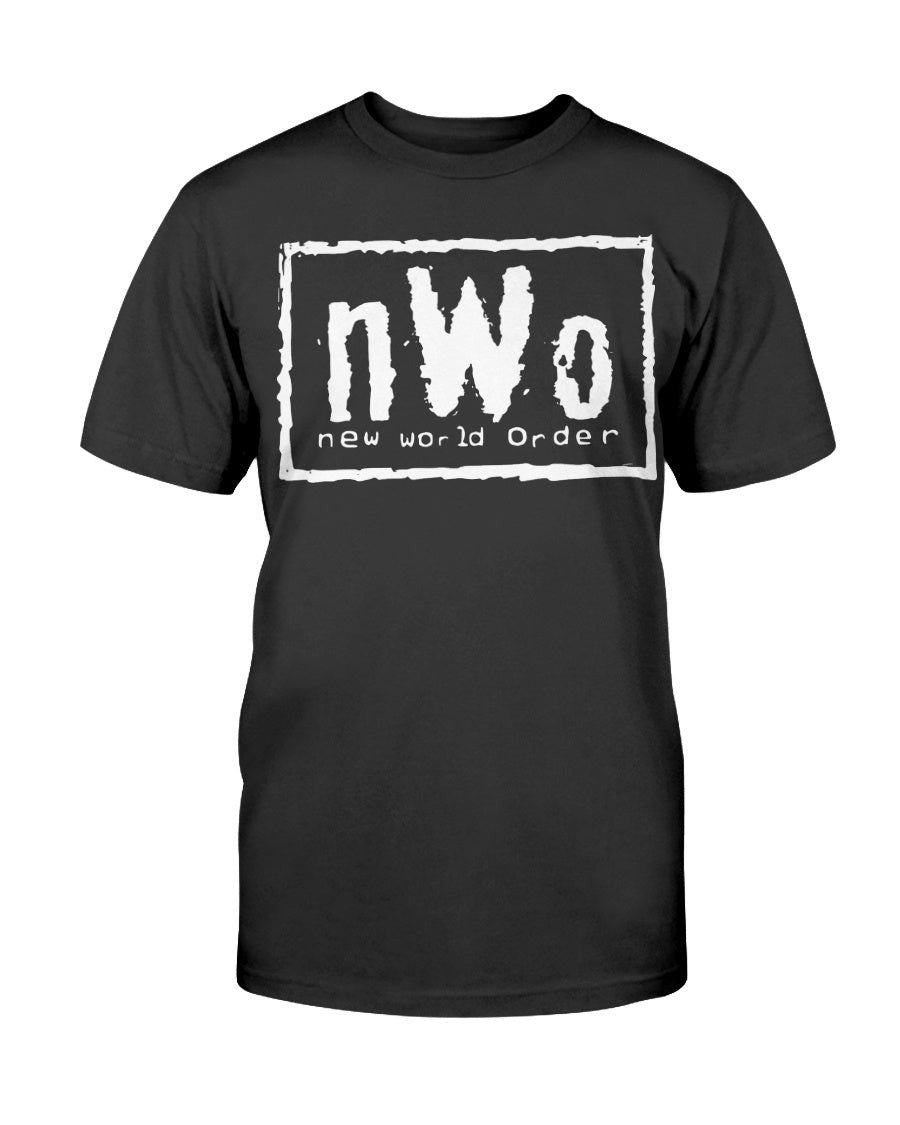 Vintage 90S Wrestling New World Order Big Logo Black T Shirt 210930