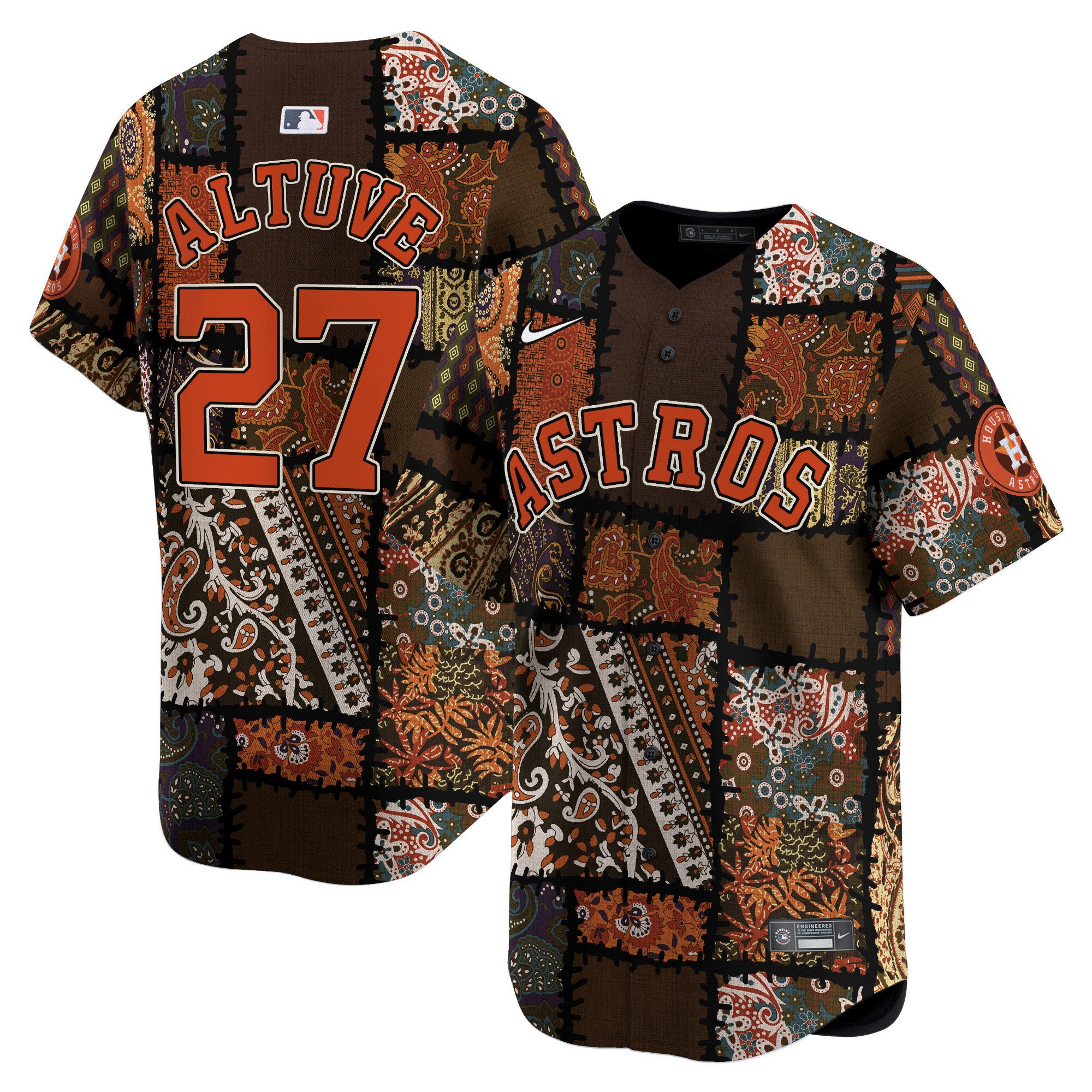 Unisex Astros Hippie Vapor Premier Limited Jersey – Printed