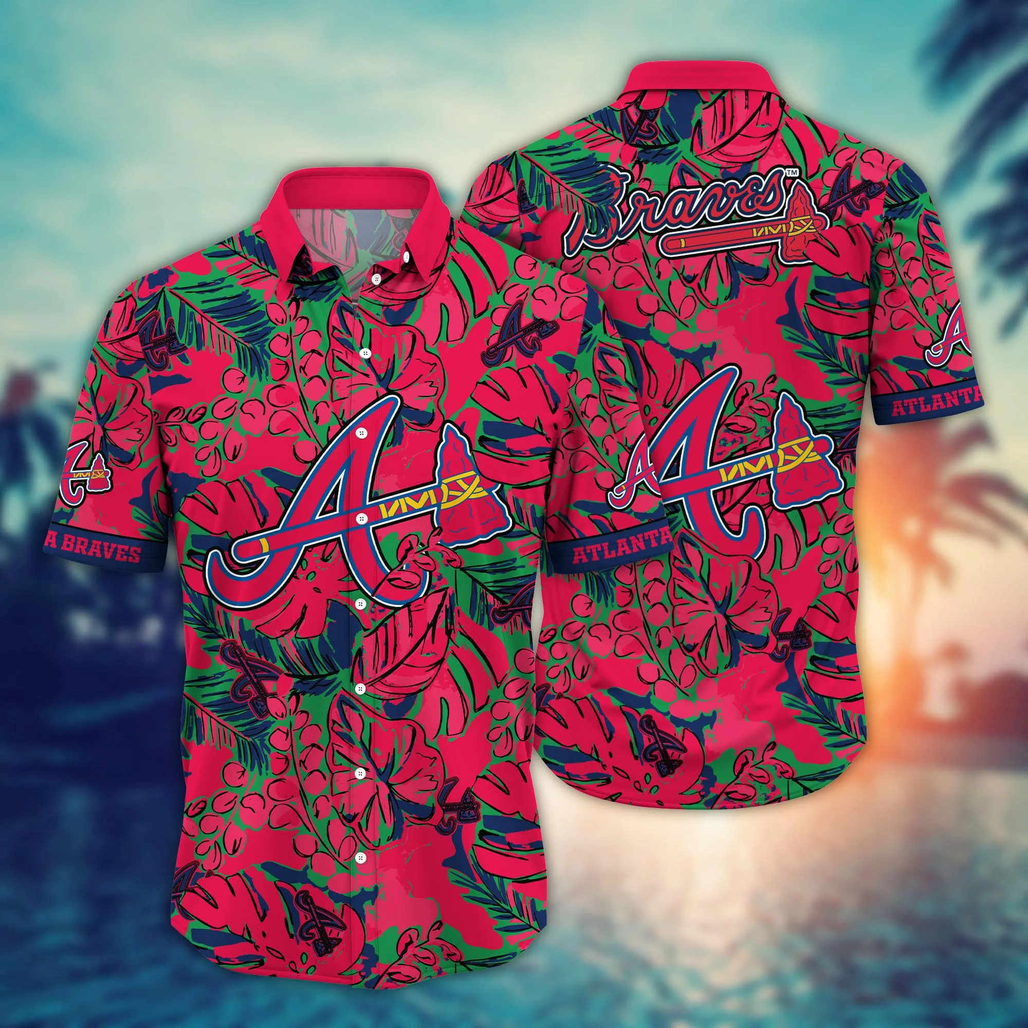 Atlanta Braves Mlb Hawaiian Shirt Solstice The Sport Of Two Halves Shirts