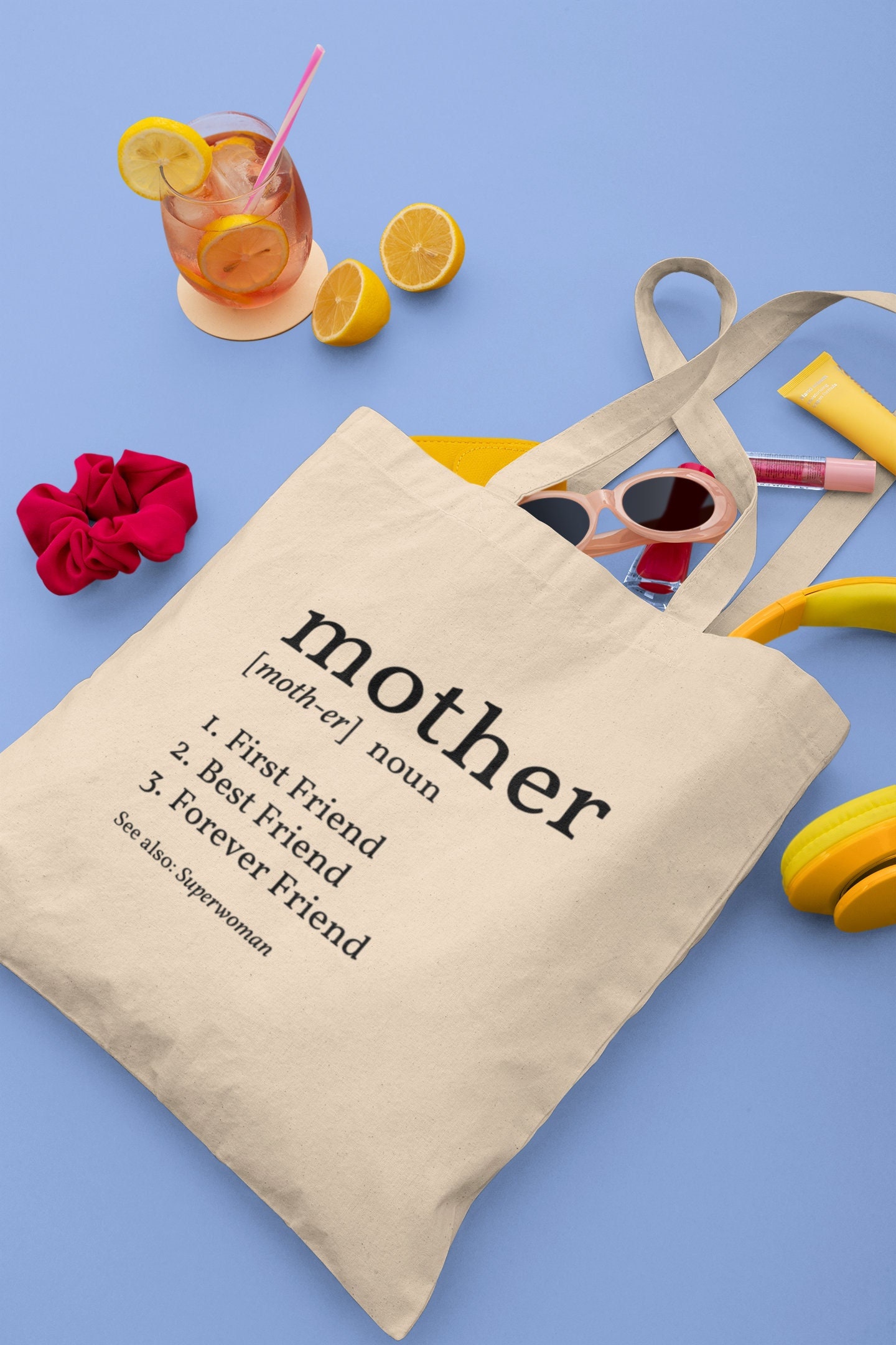 Mother Best Friend Dictionary Tote Bag, Mothers day gift, Gift for mum, Mothers day, Mothers day uk, Mum gifts, Mother quote prints, Mother